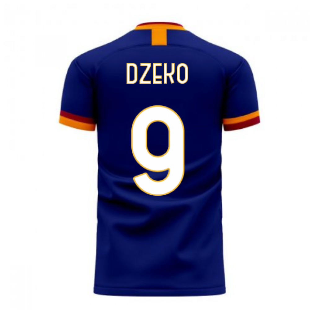 Roma 2025-2026 Third Concept Football Kit (Libero) (DZEKO 9)