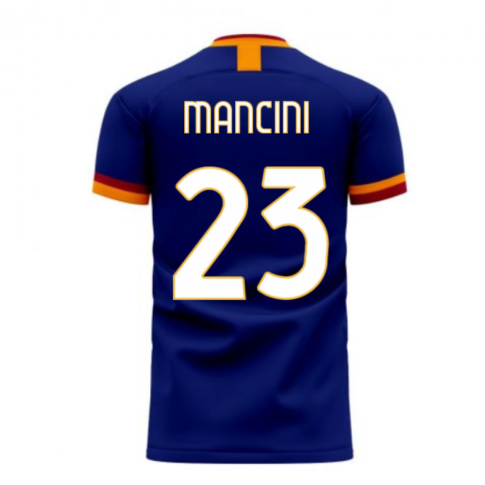Roma 2020 2021 Third Concept Football Kit Libero Mancini 23 Roma21thirdlibero 207372 63 67 Teamzo Com