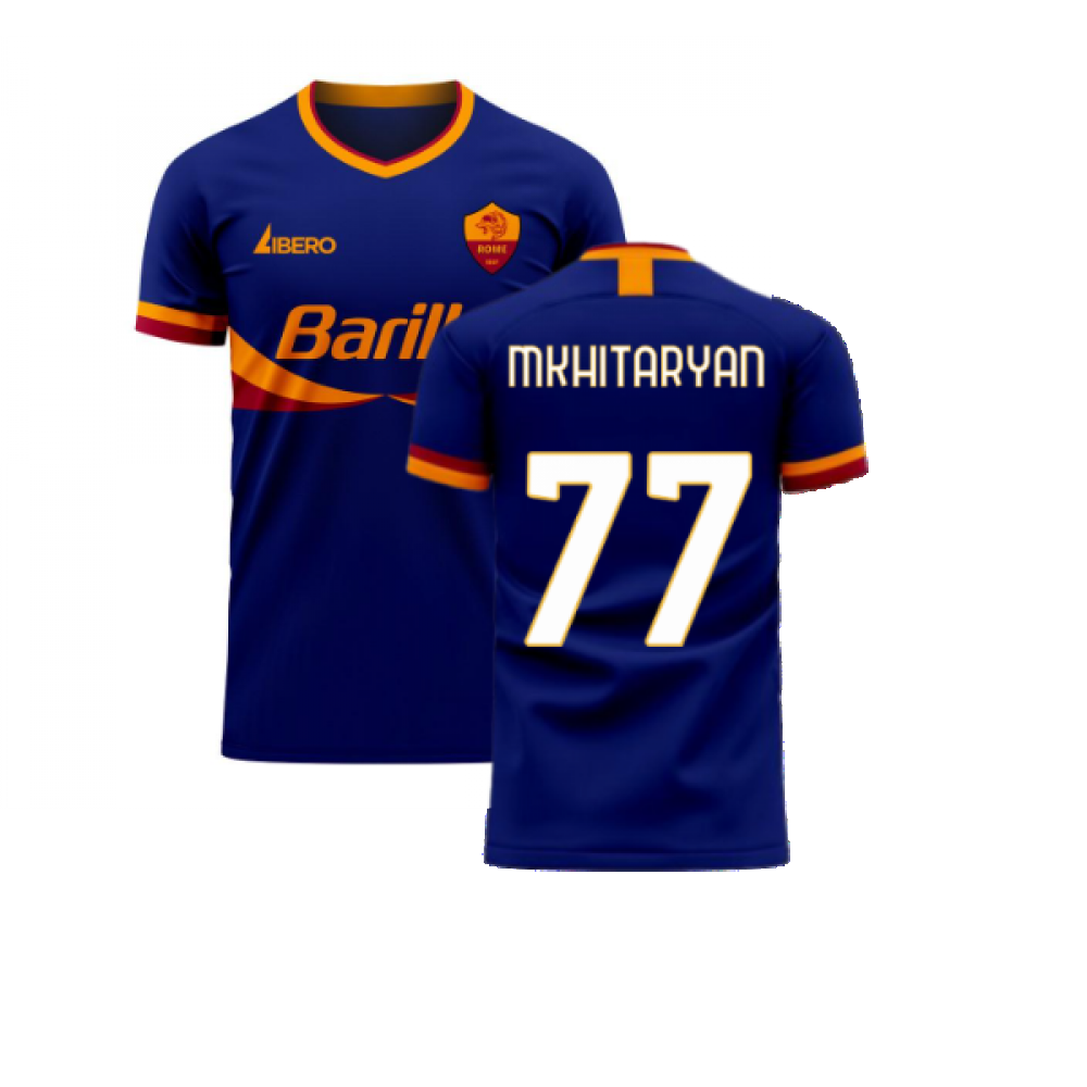 Roma 2023-2024 Third Concept Football Kit (Libero) (MKHITARYAN 77) - Kids (Long Sleeve)