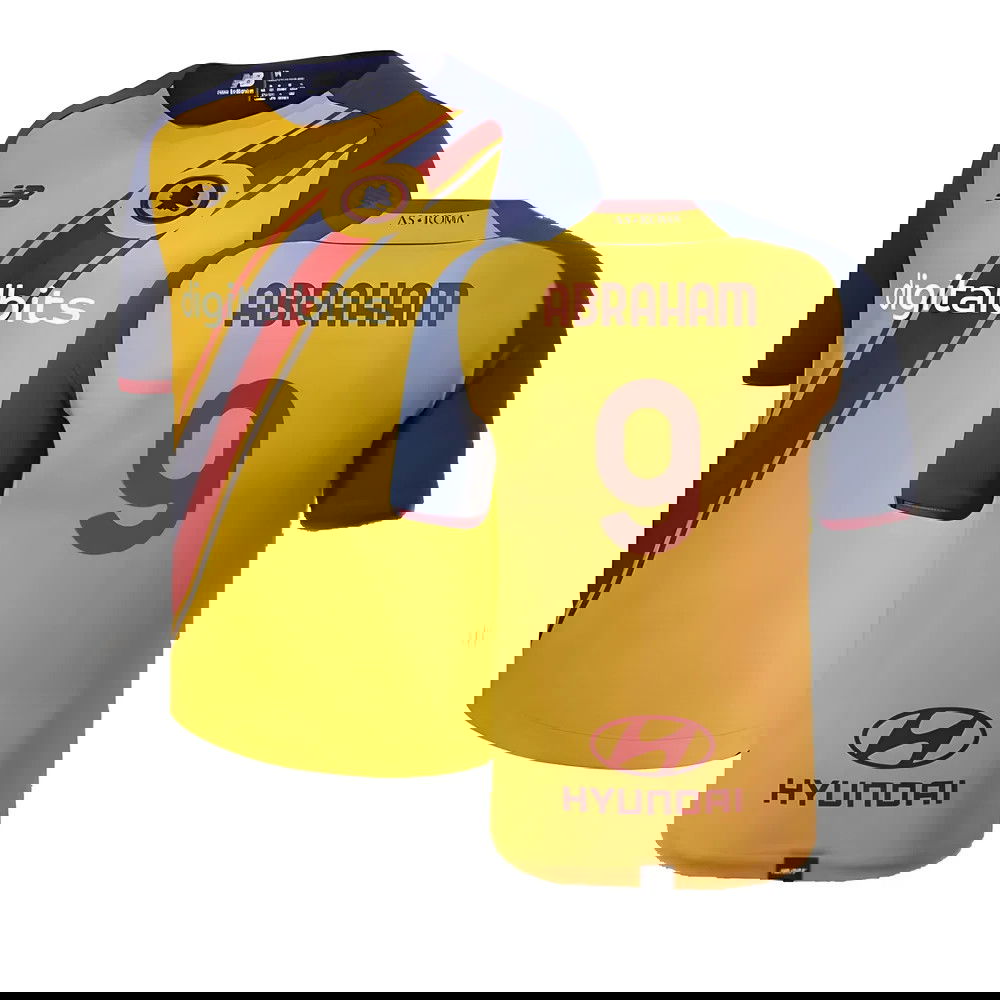 Roma 2021-22 Third Shirt ((Excellent) S) (ABRAHAM 9)