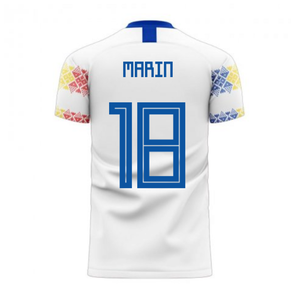 Romania 2023-2024 Away Concept Football Kit (Libero) (MARIN 18)