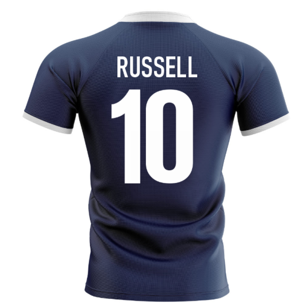 2024-2025 Scotland Flag Concept Rugby Shirt (Russell 10)