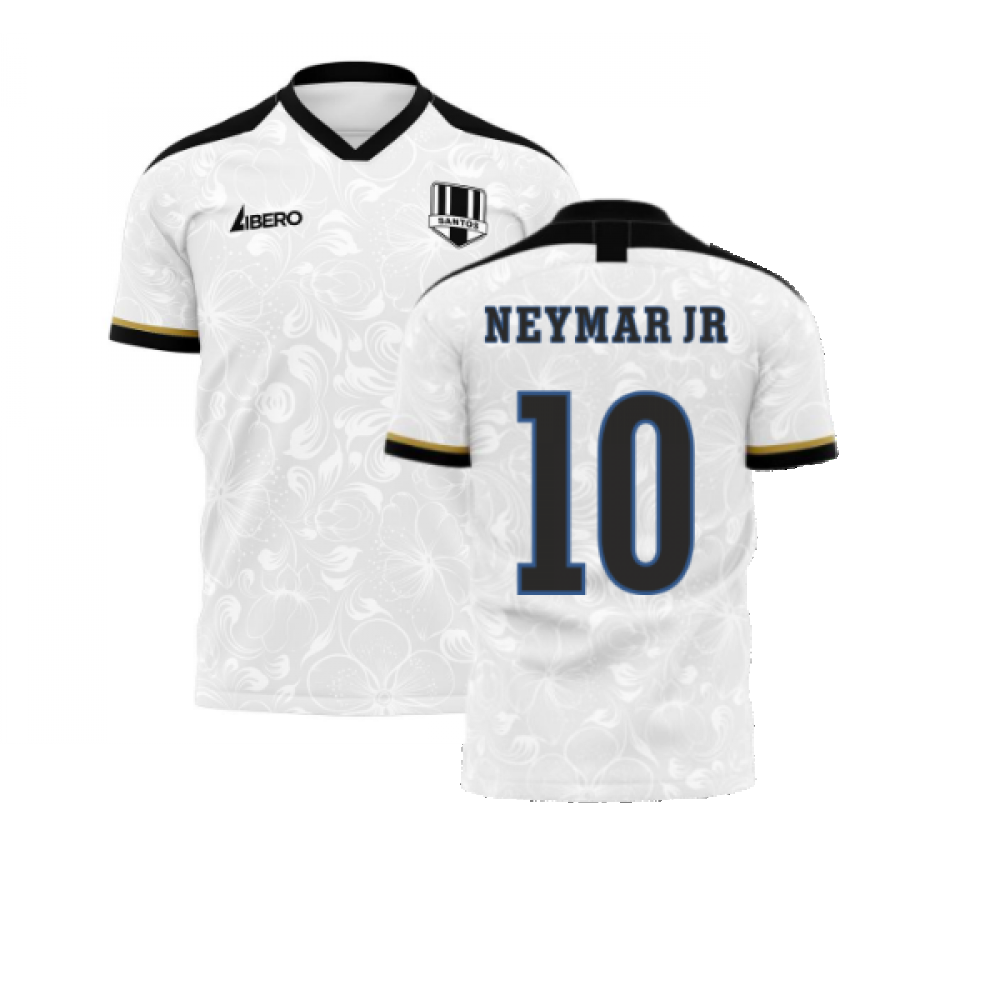 2020 Football Kits Neymar JR Soccer Strips Short Sleeve Jersey Kids 3-14Y+Socks 