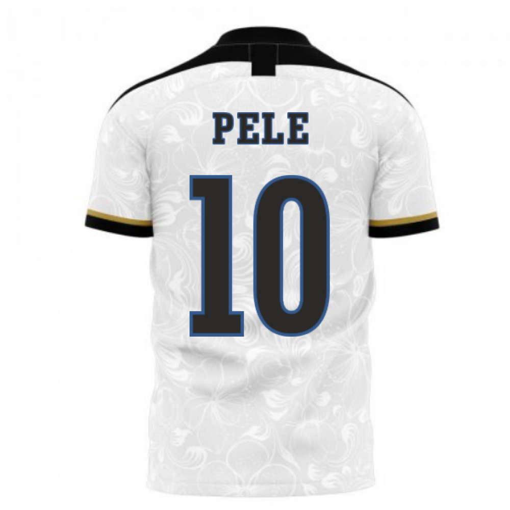 Santos 2025-2026 Home Concept Football Kit (Libero) (PELE 10)