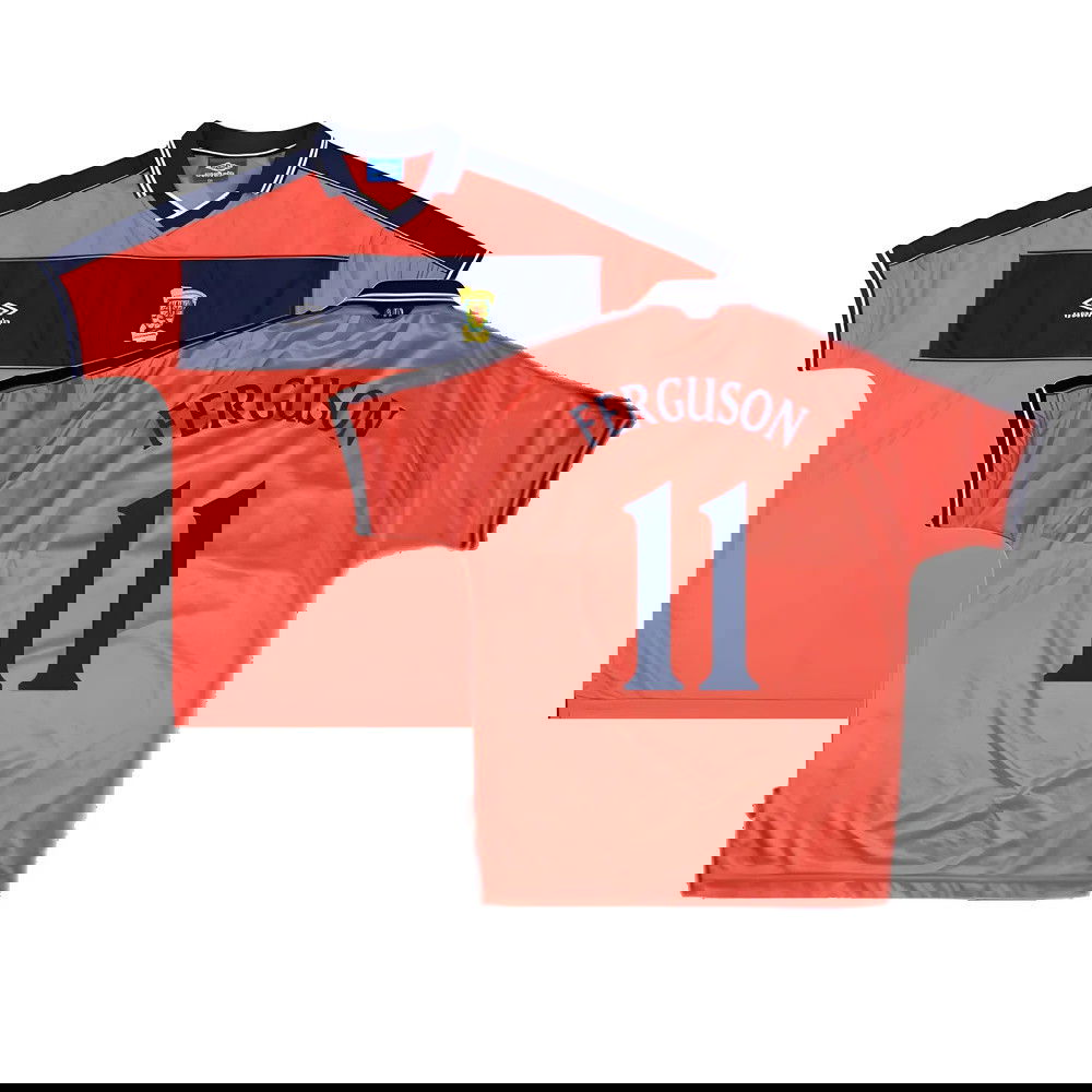 Scotland 1999-00 Away Shirt ((Excellent) XL) (Ferguson 11)