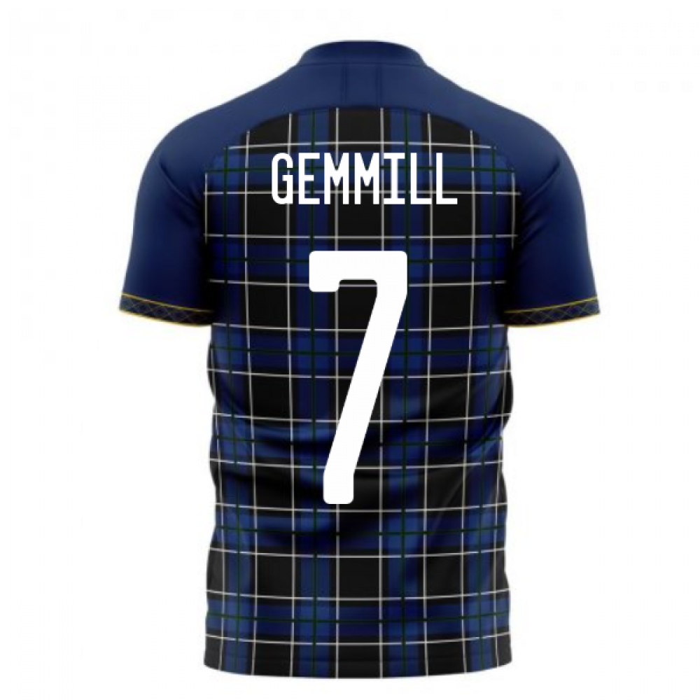 Scotland 2023-2024 Home Concept Football Kit (Libero) (GEMMILL 7)