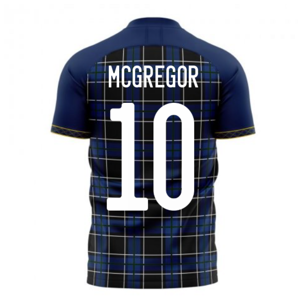 Scotland 2023-2024 Home Concept Football Kit (Libero) (McGREGOR 10)