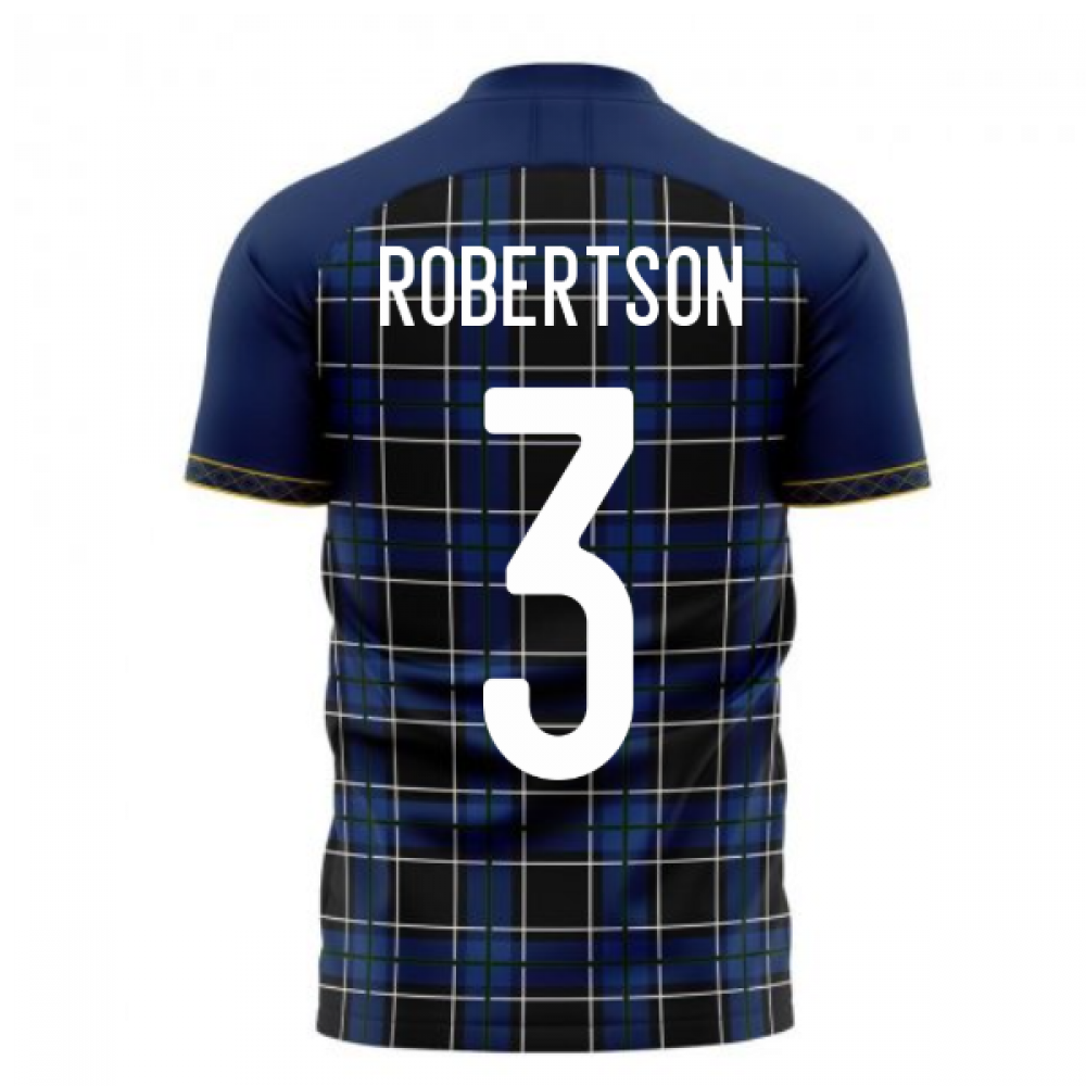Scotland 2025-2026 Home Concept Football Kit (Libero) (ROBERTSON 3)