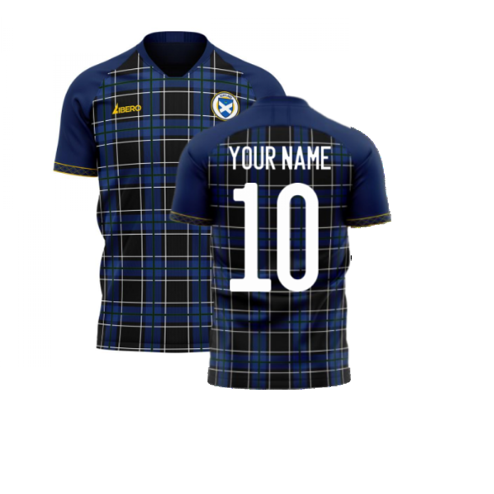 Scotland 2023-2024 Home Concept Football Kit (Libero) (Your Name)