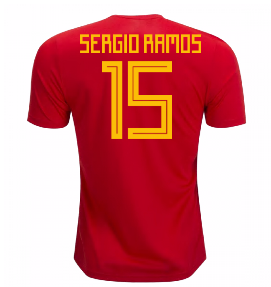spain national team jersey 2018
