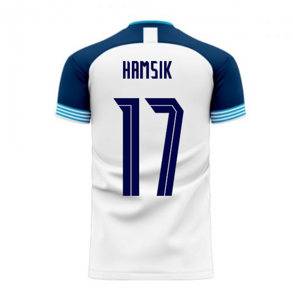 Slovakia 2023-2024 Home Concept Football Kit (Libero) (HAMSIK 17)