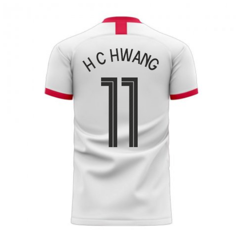 South Korea 2025-2026 Away Concept Football Kit (Libero) (H C HWANG 11)