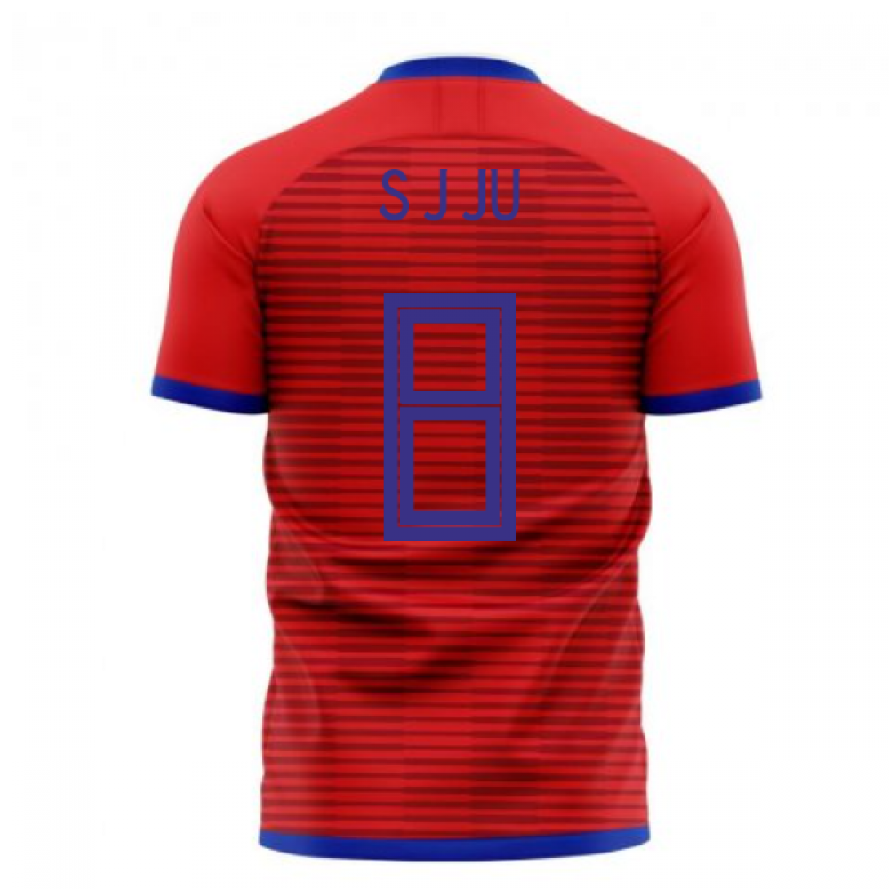 South Korea 2023-2024 Home Concept Football Kit (Libero) (S J JU 8)