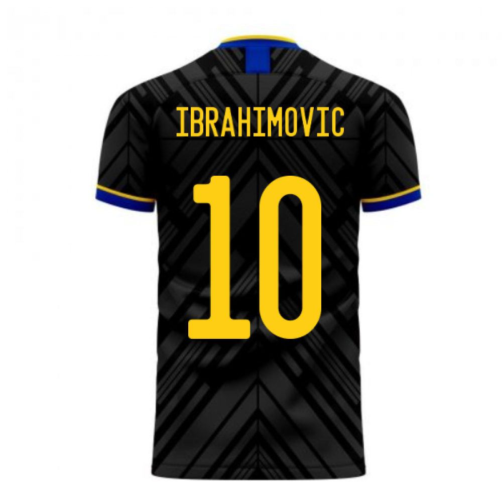 Sweden 2025-2026 Away Concept Football Kit (Libero) (IBRAHIMOVIC 10)