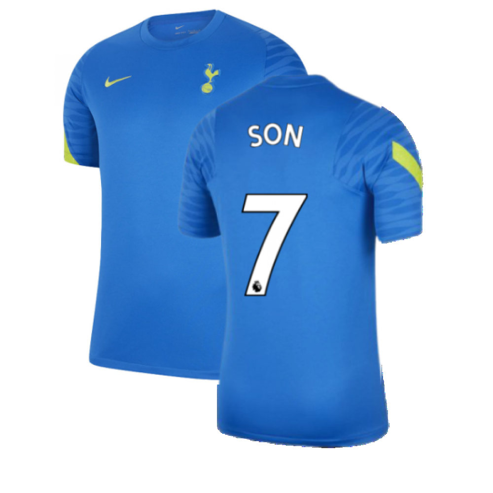 Tottenham 2021-2022 Training Shirt (Blue) (SON 7)