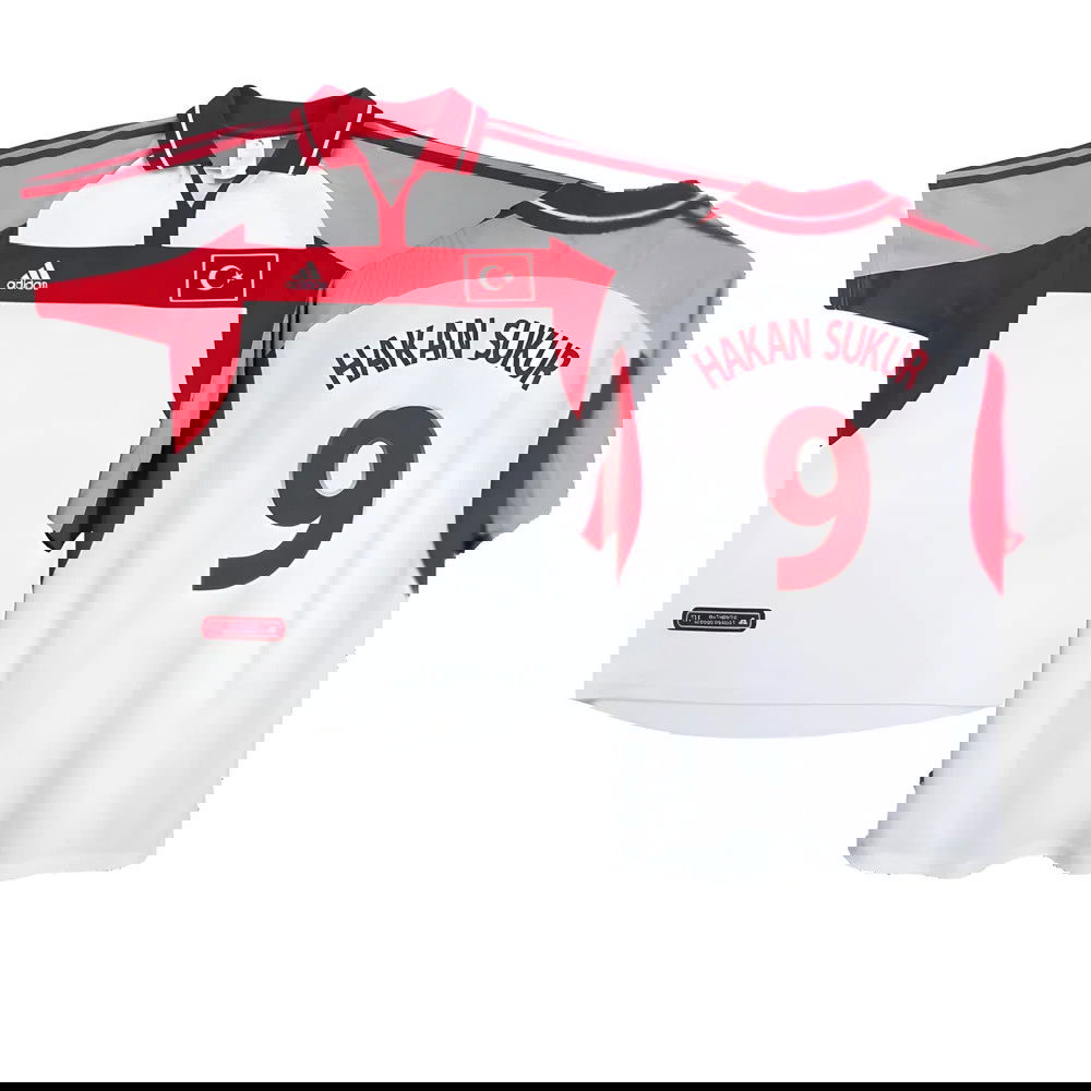 Turkey 2000-02 Away Shirt ((Excellent) S) (Hakan Sukur 9)