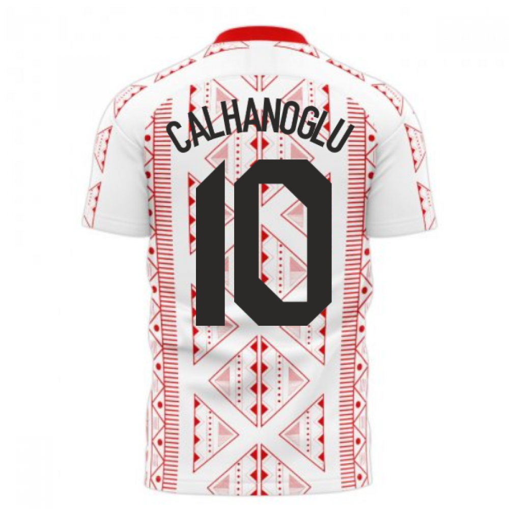 Turkey 2025-2026 Away Concept Football Kit (Libero) (CALHANOGLU 10)