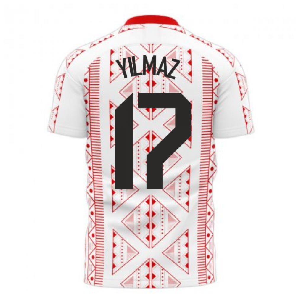 Turkey 2025-2026 Away Concept Football Kit (Libero) (YILMAZ 17)