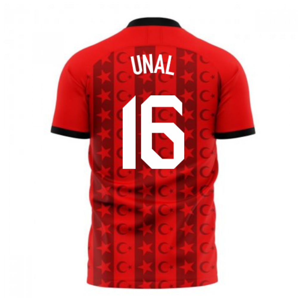 Turkey 2025-2026 Home Concept Football Kit (Libero) (UNAL 16)