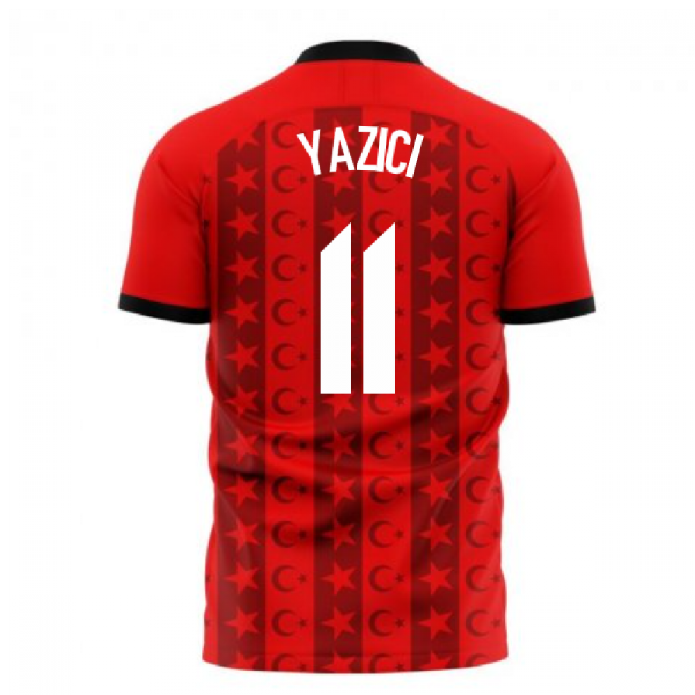 Turkey 2023-2024 Home Concept Football Kit (Libero) (YAZICI 11)