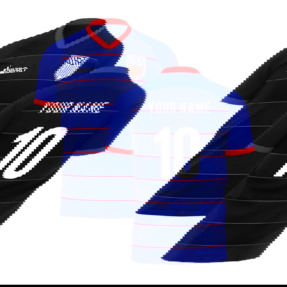 United States 2023-2024 Away Concept Football Kit (Libero) (Your Name)