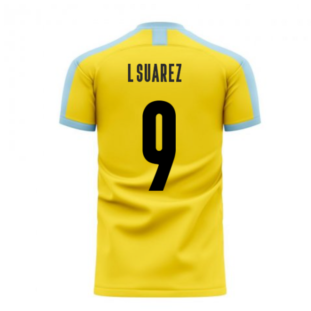 Uruguay 2025-2026 Away Concept Football Kit (Libero) (L SUAREZ 9)