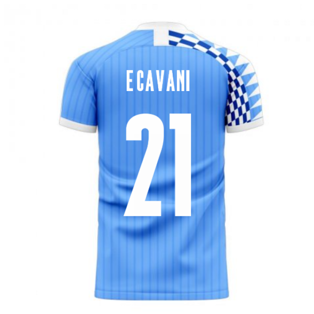 Uruguay 2023-2024 Home Concept Football Kit (Libero) (E CAVANI 21)