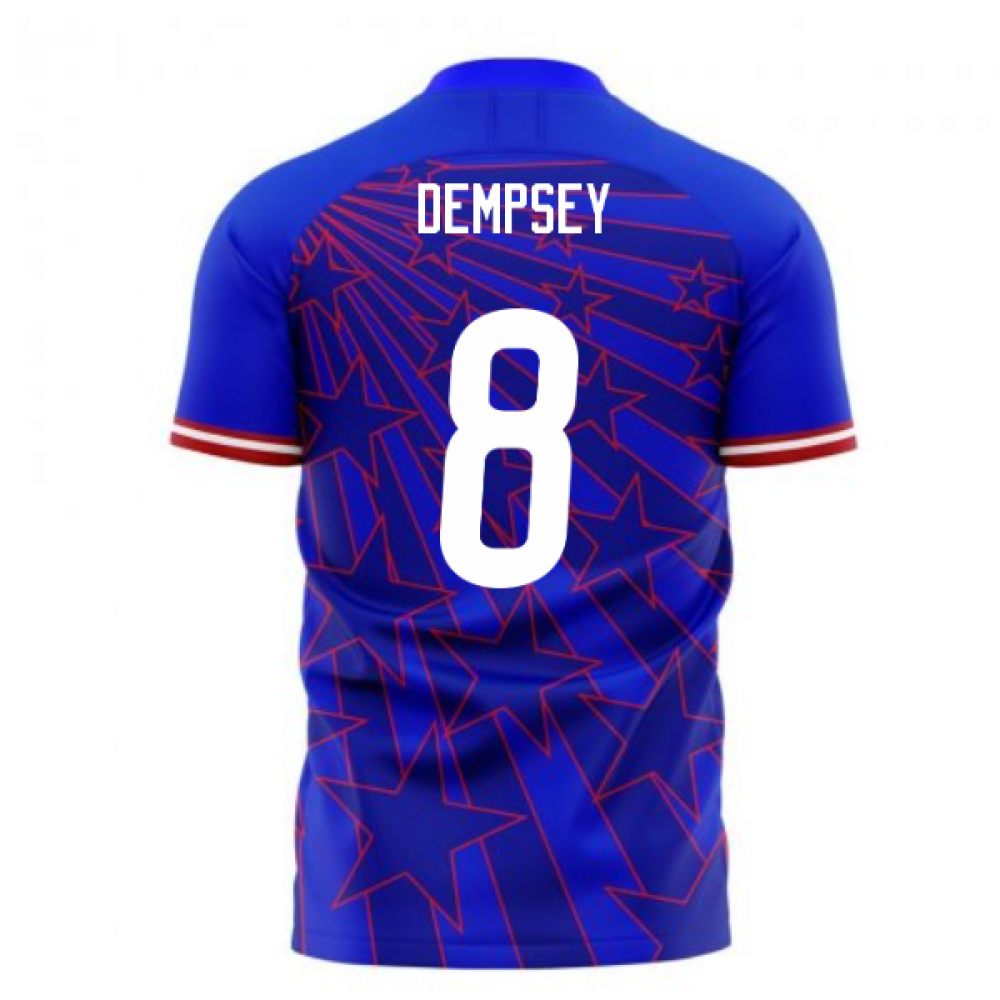 USA 2025-2026 Away Concept Football Kit (Libero) (DEMPSEY 8)