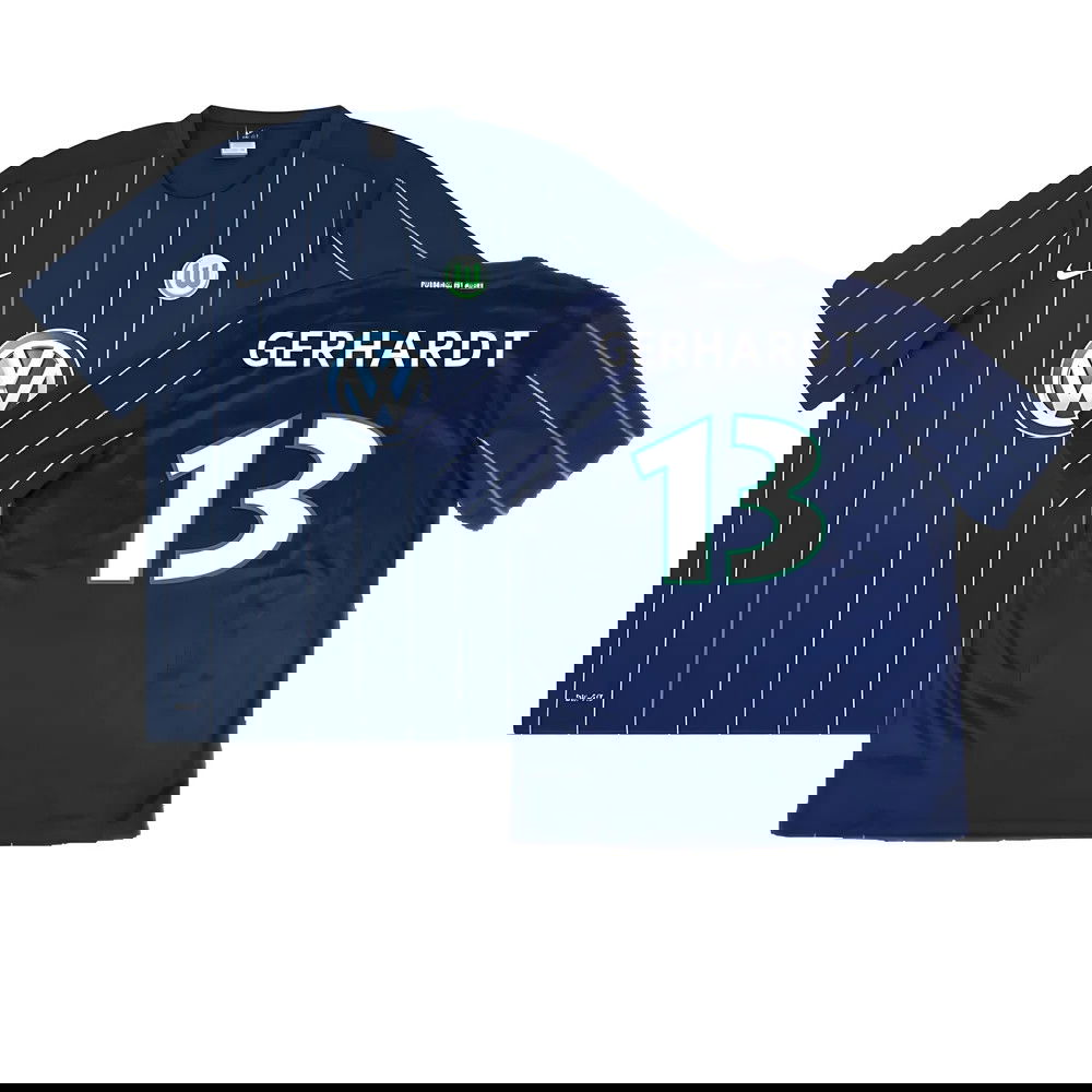 Wolfsburg 2016-17 Third Shirt ((Mint) L) (Gerhardt 13)