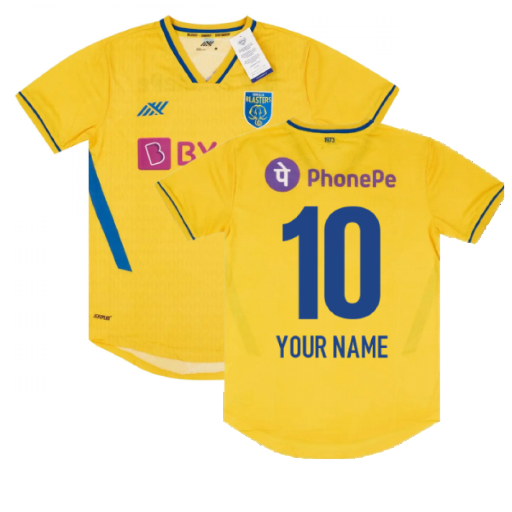 2021-2022 Kerala Blasters Home Shirt (Your Name)