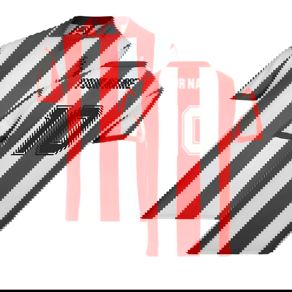 Sunderland 1973 FA Cup Final Home Shirt (Your Name)