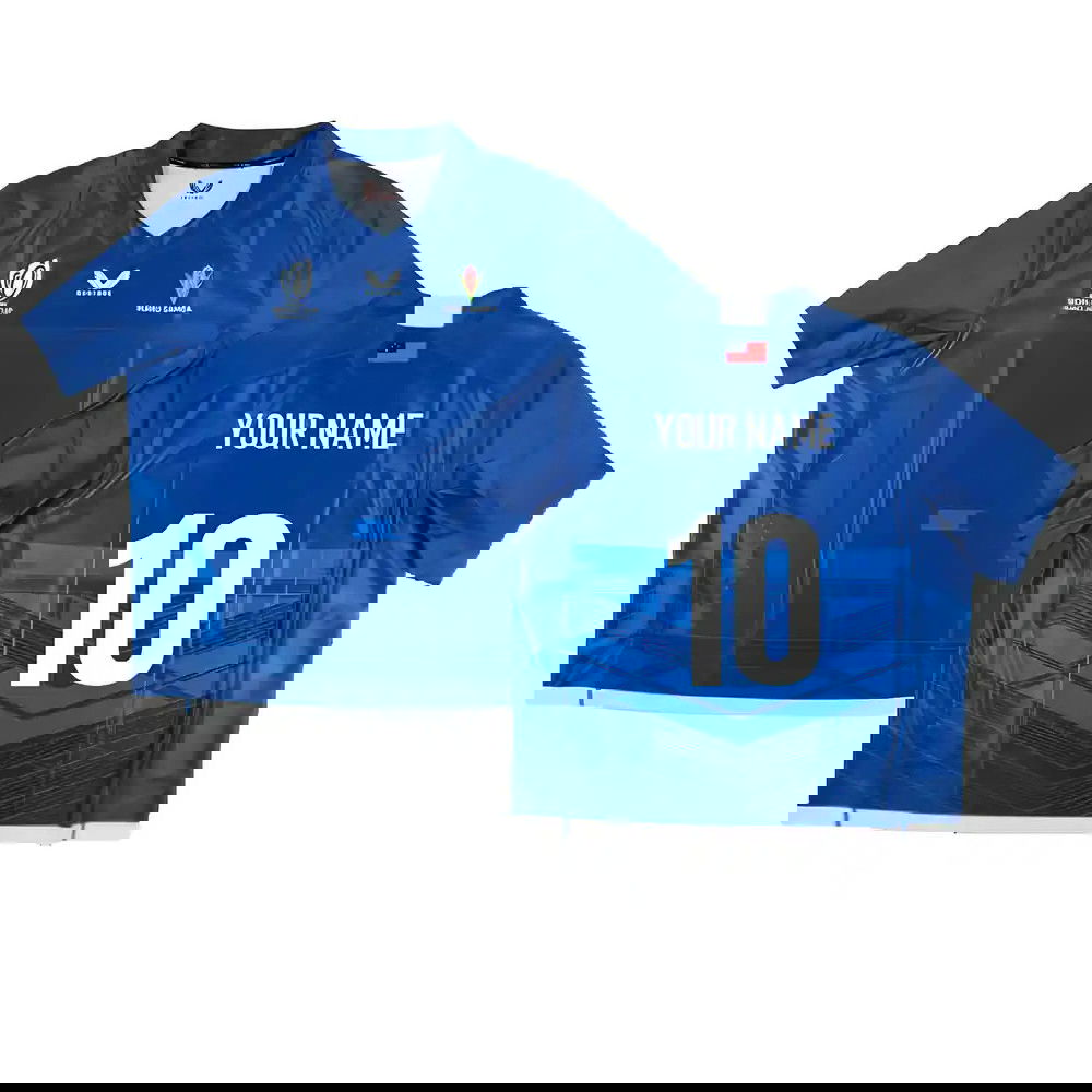 Samoa RWC 2023 Replica Home Rugby Shirt (Your Name)
