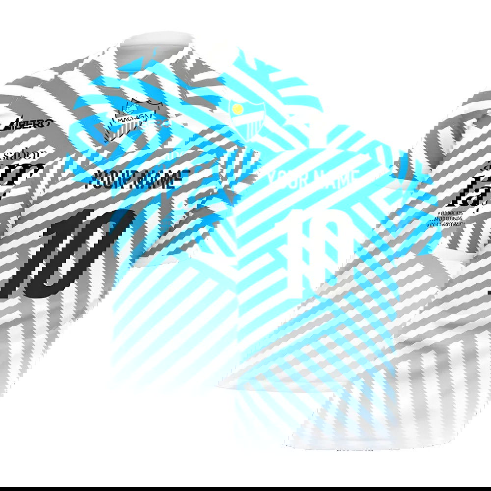 Malaga 2024-2025 Home Concept Football Kit (Libero) (Your Name)