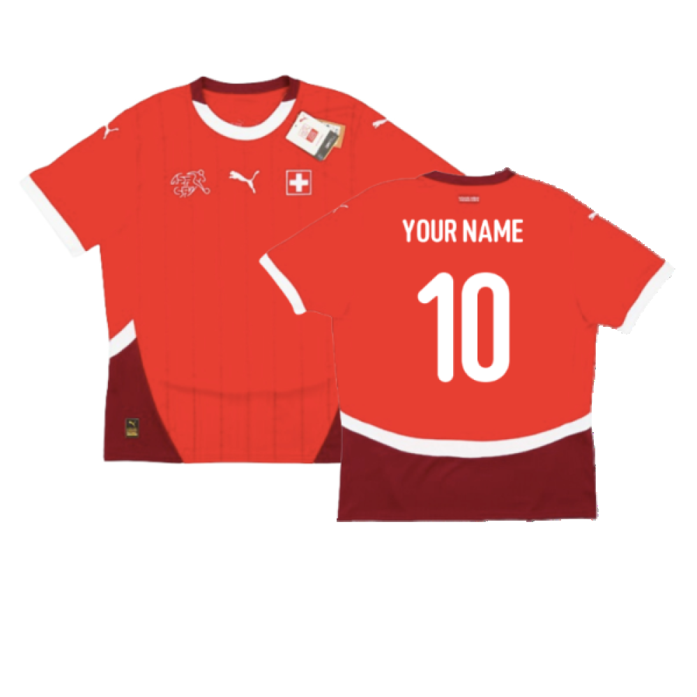 2024-2025 Switzerland Home Shirt (Your Name)