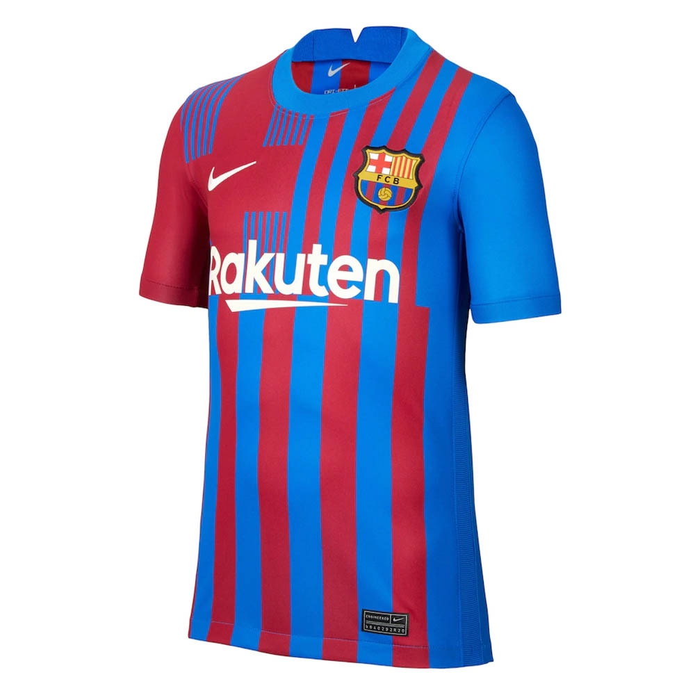 2021-2022 Barcelona Home Shirt (Kids)