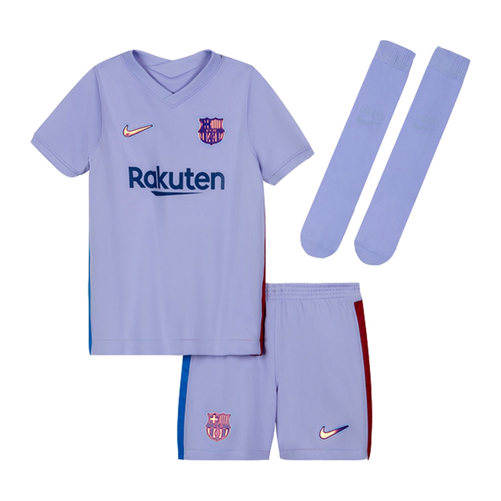 2021-2022 Barcelona Infants Away Kit