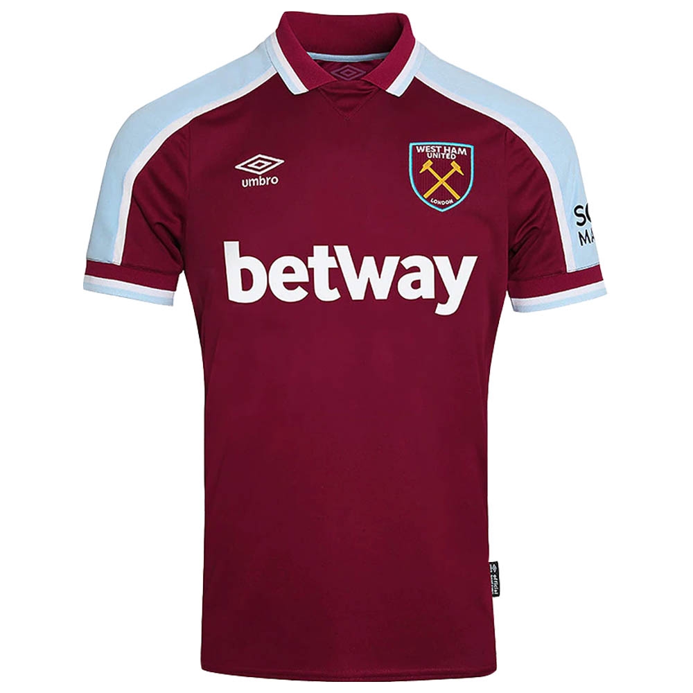 2021-2022 West Ham Home Shirt