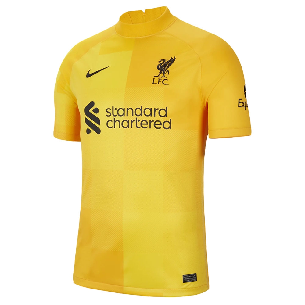 2021-2022 Liverpool Away Goalkeeper Shirt (Yellow)