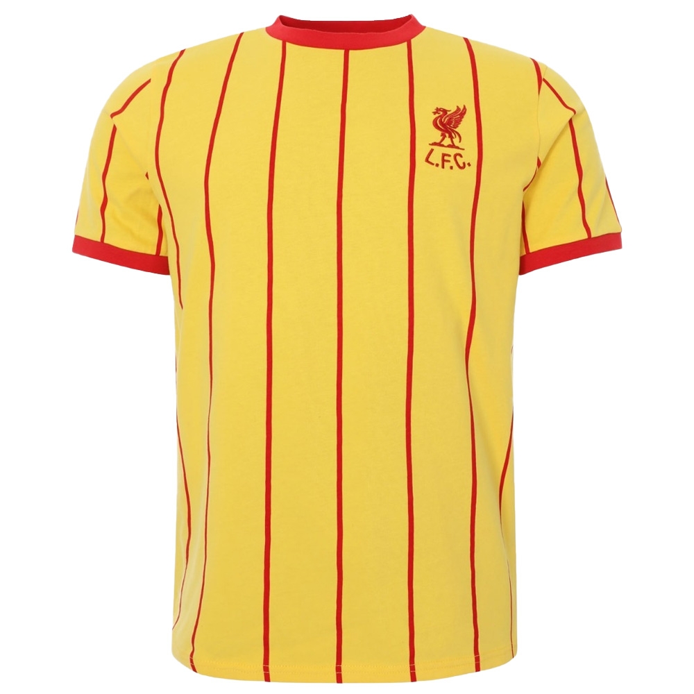 Liverpool Heritage 1982 Yellow Away Tee