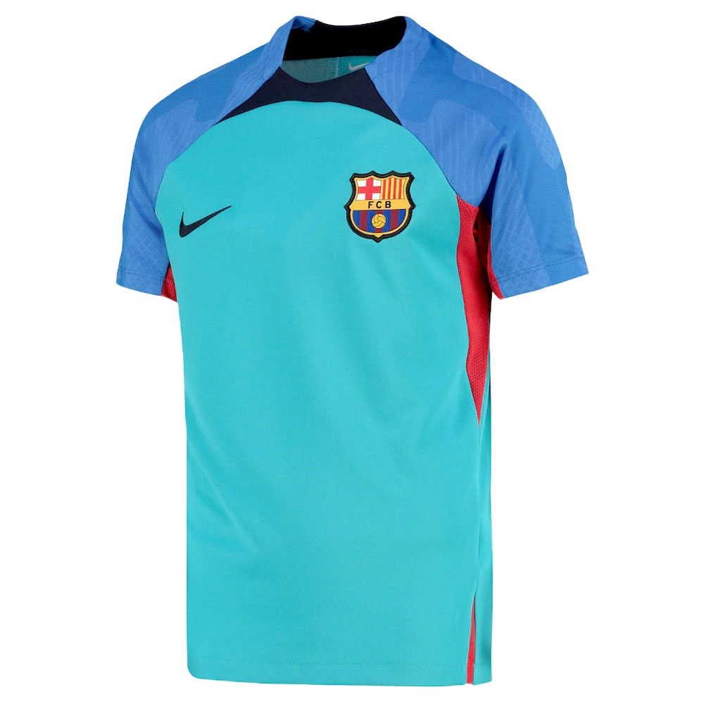 2022-2023 Barcelona Training Shirt (Aqua) - [DJ8720-360] - €44.12 Teamzo.com