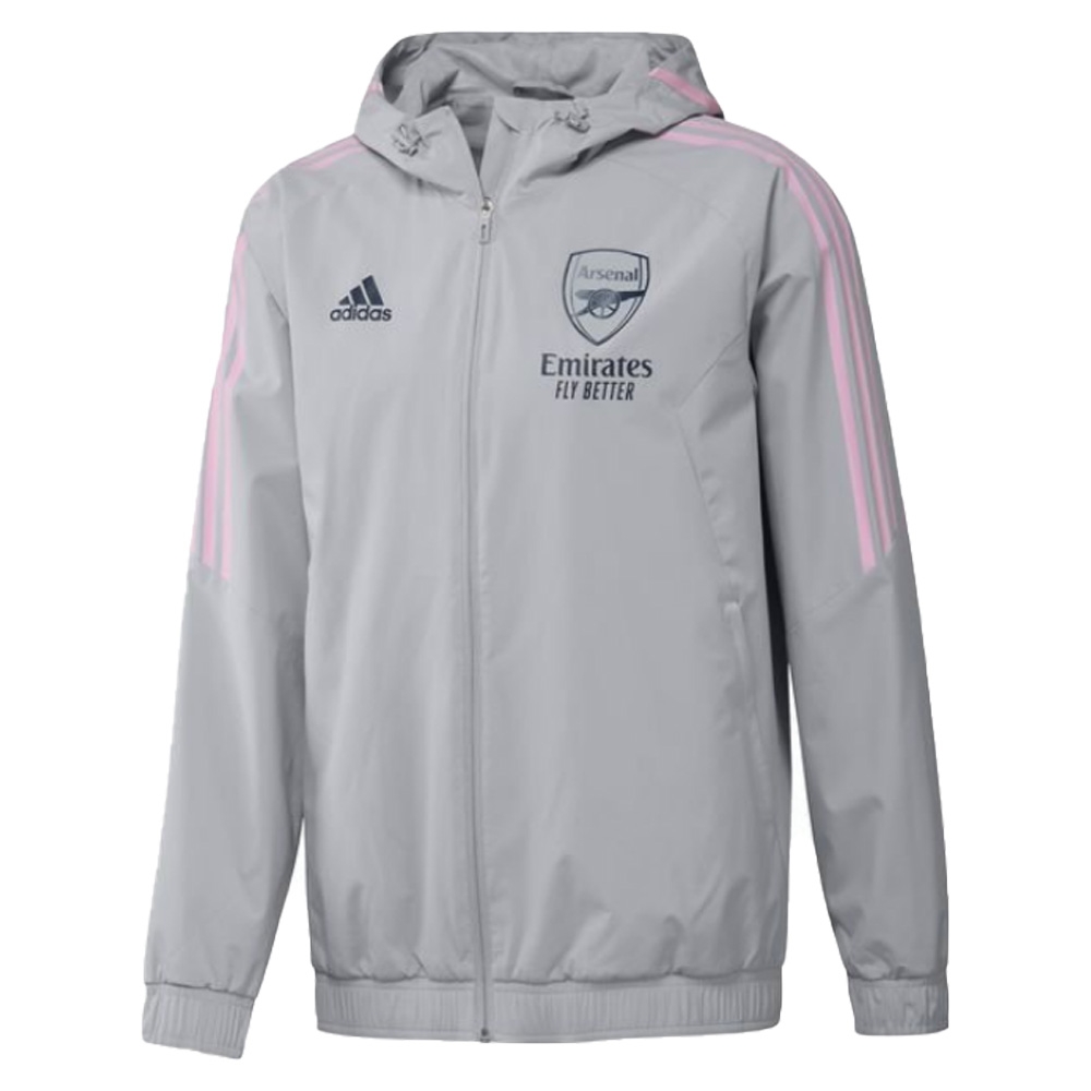 2022-2023 Arsenal Allweather Jacket (Clear Onix)