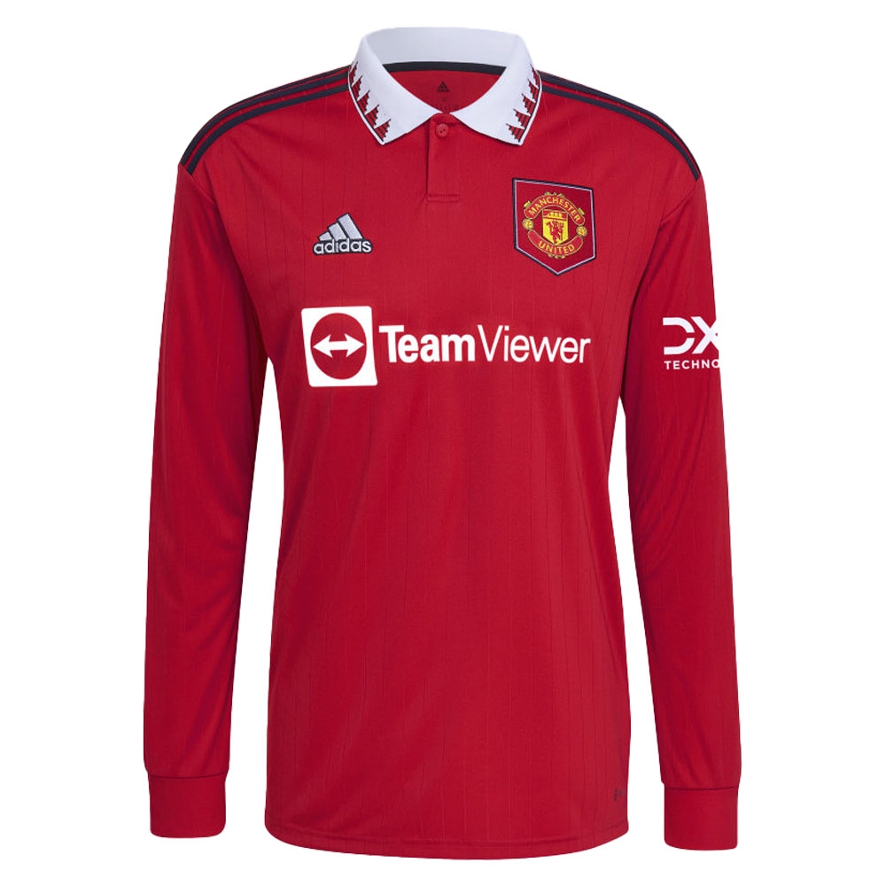 2022-2023 Man Utd Long Sleeve Home Shirt