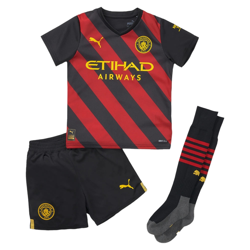 2022-2023 Man City Away Mini Kit