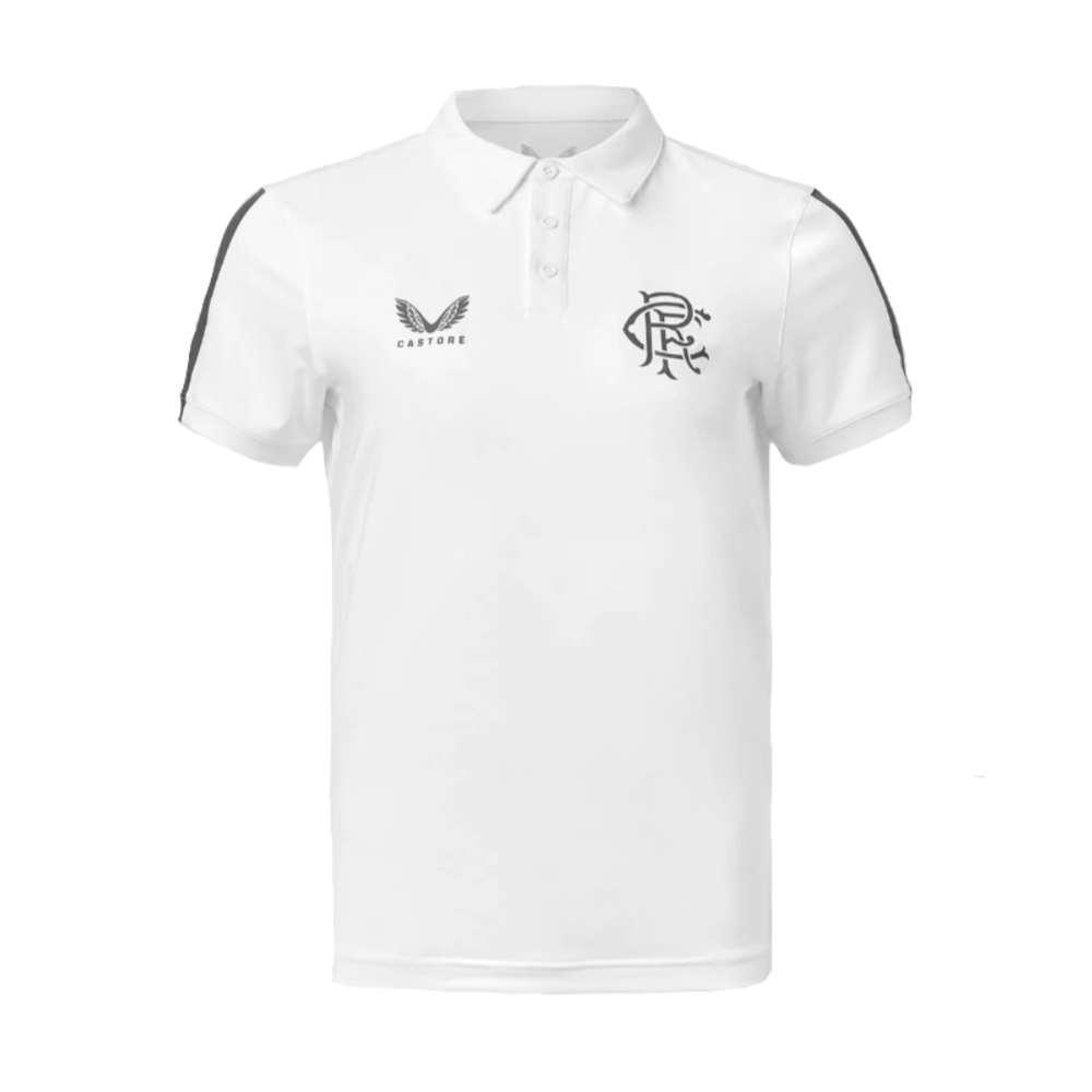 2022-2023 Rangers Travel Polo Shirt (White)