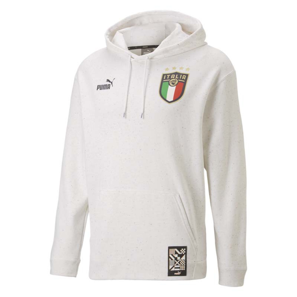 2022-2023 Italy FtblCulture Hoody (White Heather)