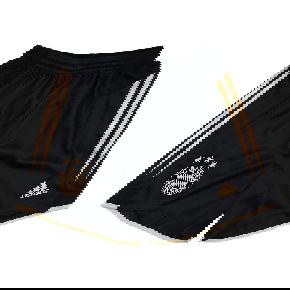 2004-2005 Bayern Munich Away Shorts (Black) - Kids
