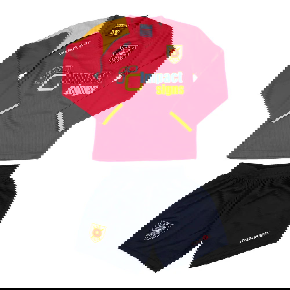 2013-2014 Albion Rovers Long Sleeve Away Shirt