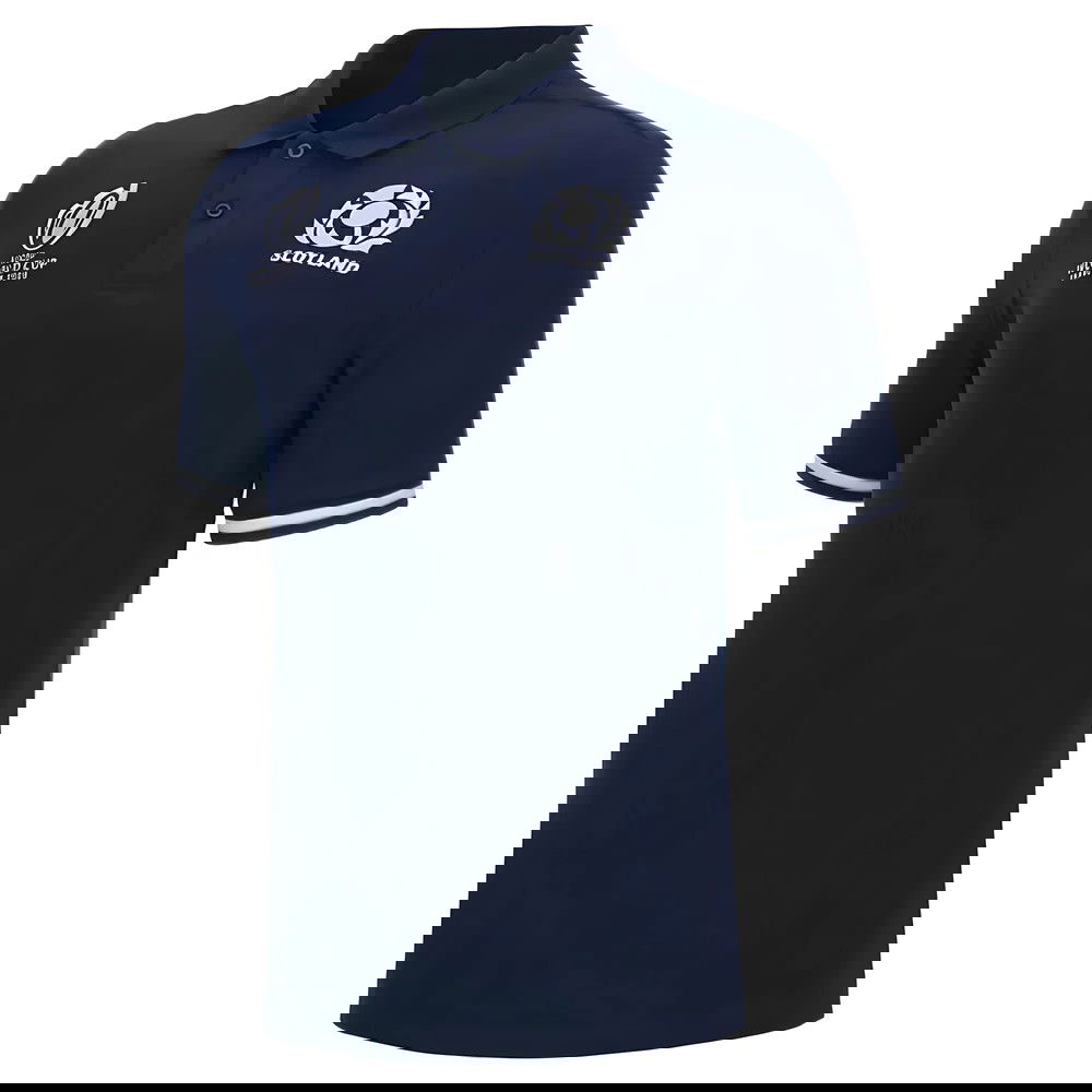 Scotland RWC 2023 Rugby World Cup Polo Shirt (Navy)