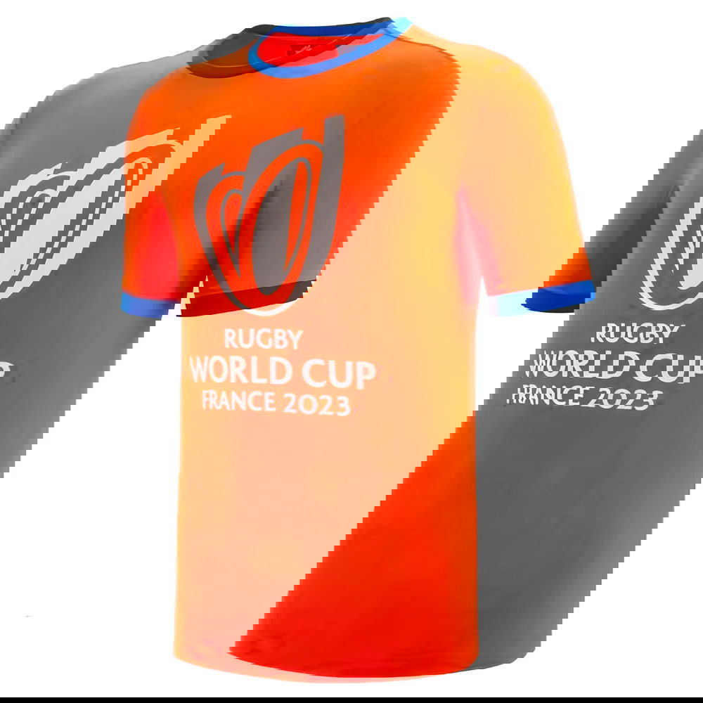 Macron RWC 2023 Rugby World Cup Tee (Orange)