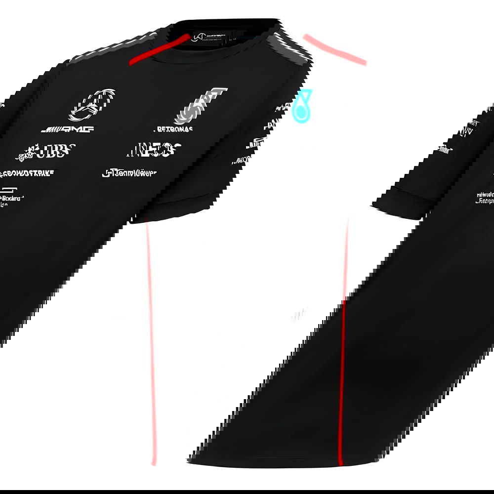 2023 Mercedes AMG Petronas Team Driver T-Shirt - Black